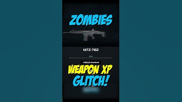 MW3 Zombies weapon XP glitch #gaming #callofduty