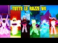OTTENGO TUTTE Le RAZZE V4 Su ROBLOX Blox Fruit