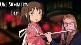 One Summer's Day (from Spirited Away) Flute Cover | Ano Natsu e