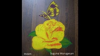 Butterfly rangolis | Rangoli ideas | Margazhi Kolams
