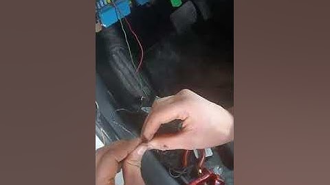 Araç takip Modülü bağlanması