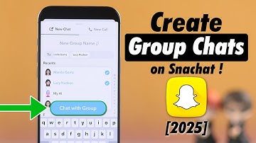 How to Create a Group Chat on Snapchat! [Step-by-Step Tutorial]