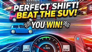 PERFECT SHIFT! Beat The SUV In Drag Racing! 🏎️💨 screenshot 4