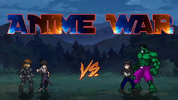 Sasuke OP & Solid Snake VS Kevin OP & Hulk V2 in Jump Force Mugen