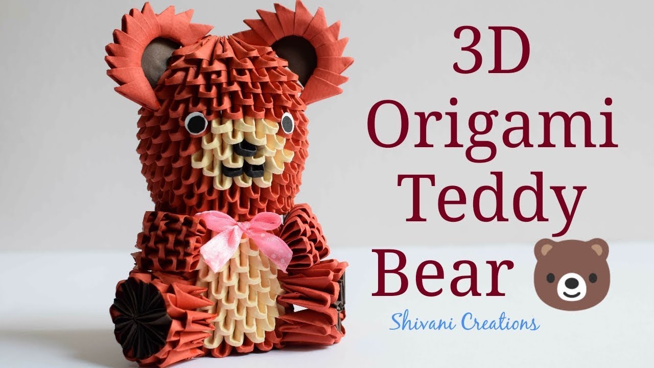 paper teddy bear craft