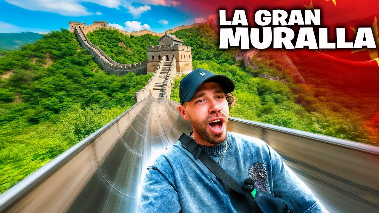 ¡Subí en TELESILLA y bajé en TOBOGAN en PEKÍN!