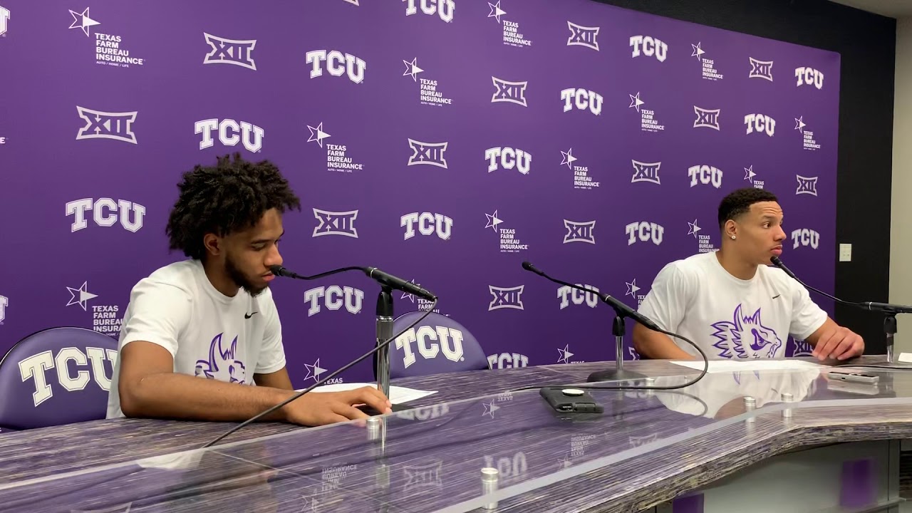 Kansas 60, TCU 46: Desmond Bane, PJ Fuller postgame