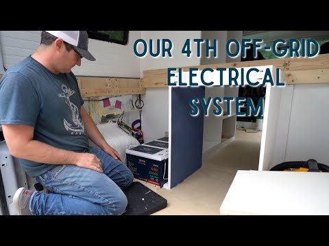 ⁣Setting-Up an Off-Grid Electical System for a Van (Or Boat!) | Promaster Van Build 9