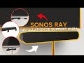 Fixez le support mural Soundbass Sonos Ray au mur et attachez la barre de son.