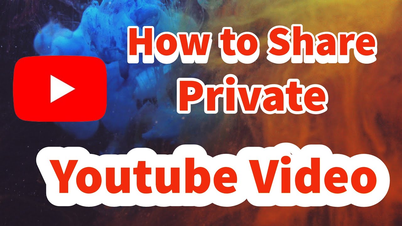 How To SHARE a PRIVATE YOUTUBE VIDEO [NEW METHOD] - YouTube