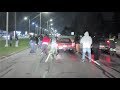 DETROIT GAS STATION DRAMA / BLOCKING TRAFFIC FOR DRAG RACING