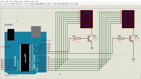 Arduino Lab05: 7-Segment Multiplexing