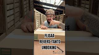 Flissa Revers Tanto Knife Unboxing