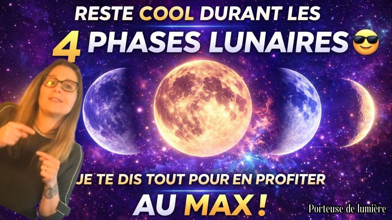 🌕 Pourquoi la lune te perturbe ? Comprendre son influence énergétique🔥