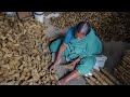 Hard working women making amazing indian crackers