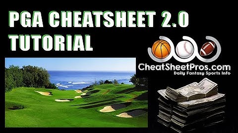 PGA CheatSheet Tutorial (Version 2.0)