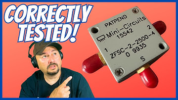 RF Splitter/Combiner Comprehensive Test - The Results