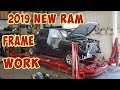 Pulling Frame on a New 2019 RAM Truck! (Part 4)