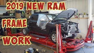 Pulling Frame on a New 2019 RAM Truck! (Part 4)