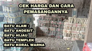 Harga batu alam untuk dinding rumah dan taman