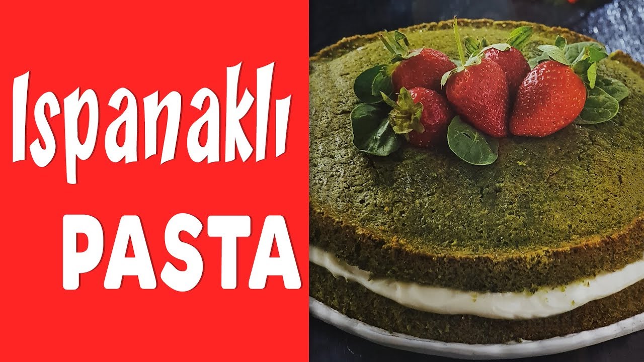 ISPANAKLI KREMALI KEK TARİFİ ISPANAKLI PASTA TARİFİ SPİNACH CAKES