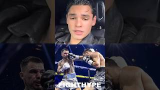 Ryan Garcia REACTS to Lomachenko KNOCKING OUT George Kambosos Jr