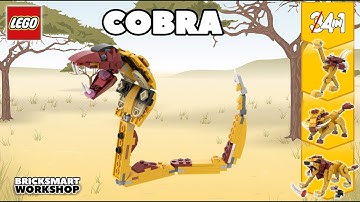 Cobra MOC LEGO 31112 Alternate Digital Build