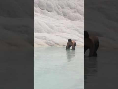 Pamuk kale yüzme keyfi 💦