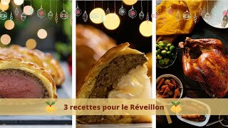 Dinde rôtie au champagne | Chou Wellington | Bœuf Wellington | Recette pour Noël et le réveillon