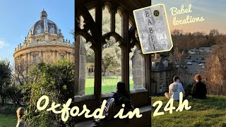 making friends while solo travelling to oxford🕰️🌳 visiting babel and harry potter locations