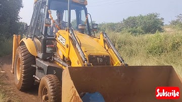 Jcb 3dx Eco Excellence Backhoe Loader Machine Loading Red Mud In Mahindra and Swaraj Tractors | Jcb