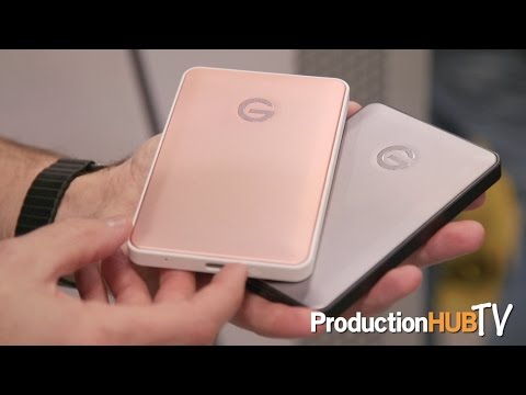 G Technology Previews G Drive Usb Type C Solutions At Photoplus 16 Youtube