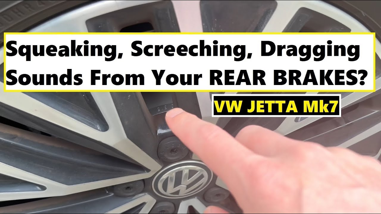 Rear Brake Issues VW Jetta Mk7 Check THIS First - YouTube