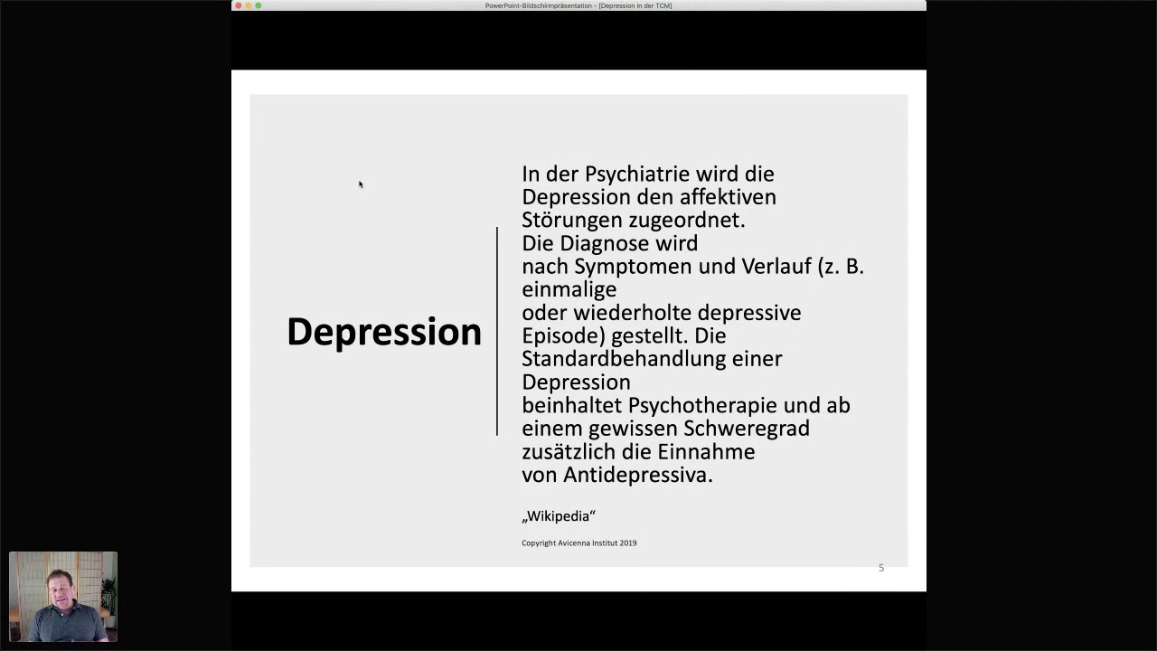 Depression in der TCM YouTube