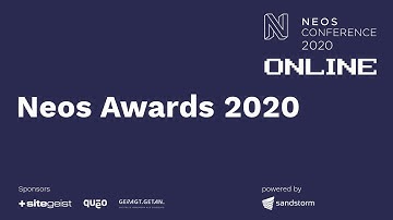 Neos Awards 2020 | Neos Con 2020