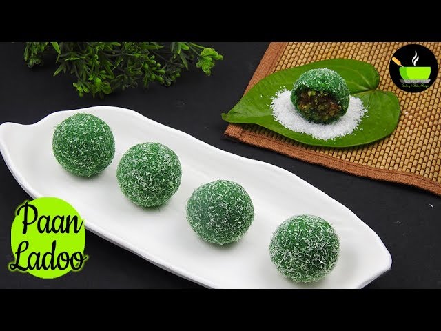 Paan Ladoo Recipe | Cooking Without Fire For School Competition | Fireless Cooking Recipes | She Cooks