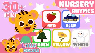 Color Song + ABC Song + more Little Mascots Nursery Rhymes & Kids Songs