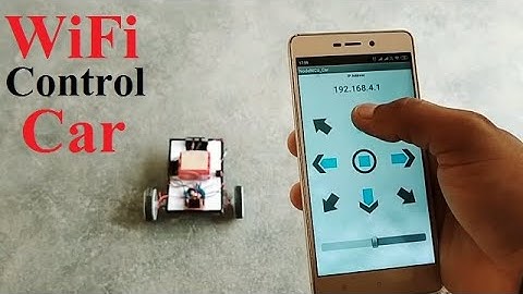 How To Make A WiFi Control Car, WiFi Control Car
