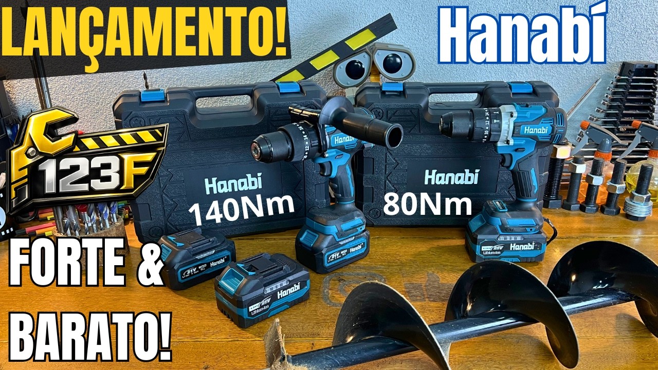 NEW HANABI LJ-2023 140Nm DRILL/DRIVER LAUNCH Versus LJ-2005 Versus