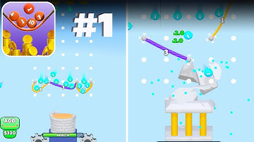 Rope Defence Balls - New Release - Hyper Hybrid Casual - Gameplay Walkthrough (iOS & Android)