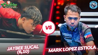 🔴BILLIARDS | JAYBEE (6,10) VS MARK DAVAO |  RACE 21