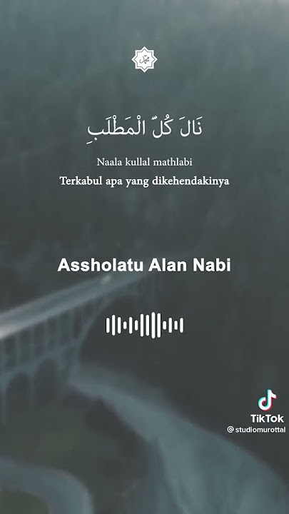sholawat assholatu alan nabi ai khodijah