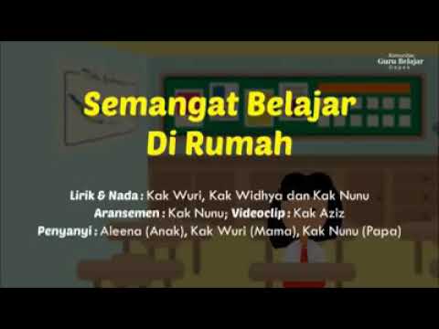 Lagu Semangat Belajar Di Rumah Youtube