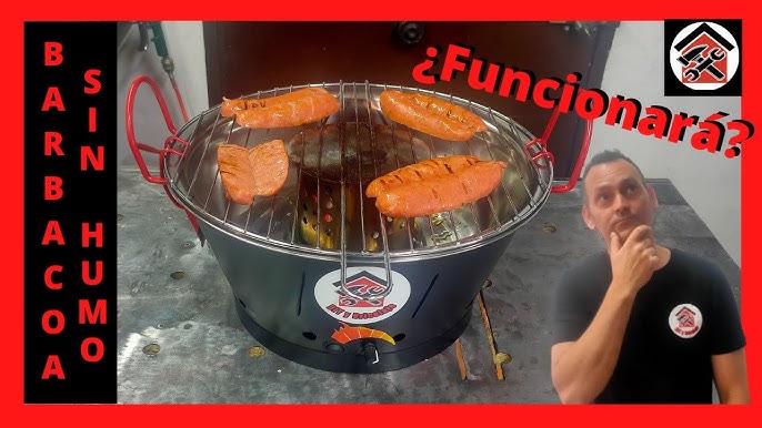 Parrilla Eléctrica con Tecnología Infrarroja 1,660 W Negra Smokeless Grill