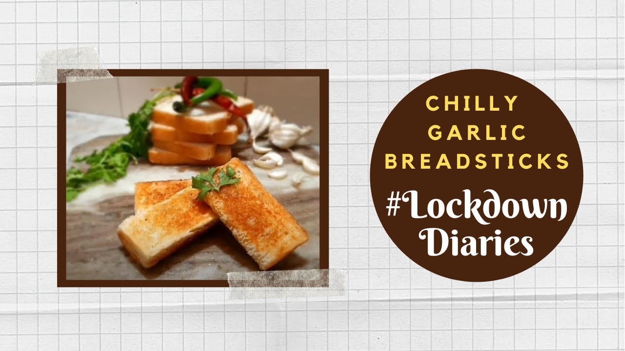 Chilly Garlic Breadsticks | #LockdownDiaries | Surya Babu | #FansAtHome | Sanjeev Kapoor Khazana | Sanjeev Kapoor Khazana  | TedhiKheer