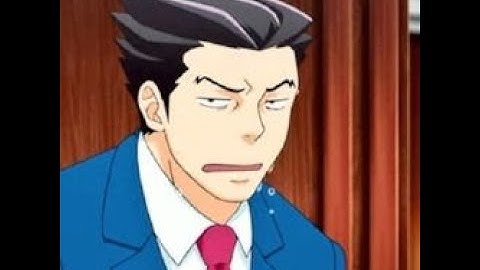 Ace Attorney Anime But It