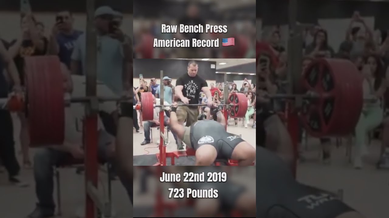 Raw American Record At 723lbs June 22nd 2019