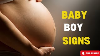 BABY BOYS SYMPTOMS DURING PREGNANCY  | EARLY SIGNS YOU ARE HAVING A BOY🌿 #BabyBoyEarlySigns