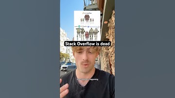 Stack Overflow is dead #fyp #dev #tech #faang #coding