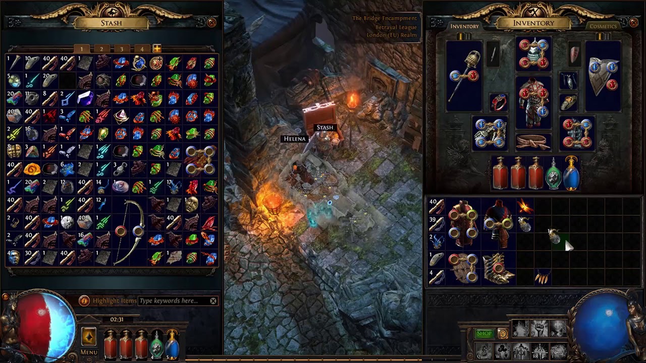 Path of Exile Betrayal part 101 In Memory of Greust,